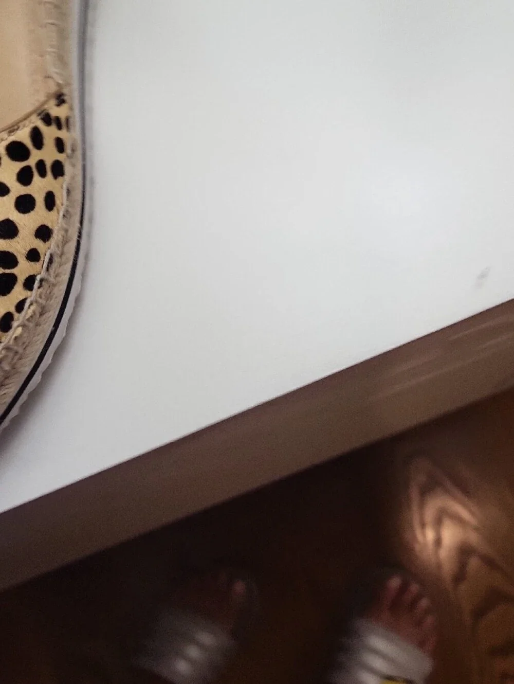 Gibson Latimer Leopard Print Espadrille Flats in Tan and Black